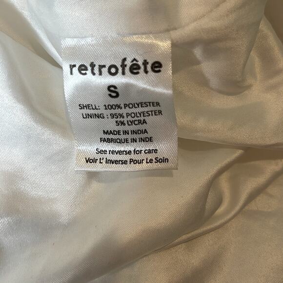 RETROFETE Camille Sequin Embellished Long Sleeve Deep V Maxi Dress Size Small - Picture 14 of 14